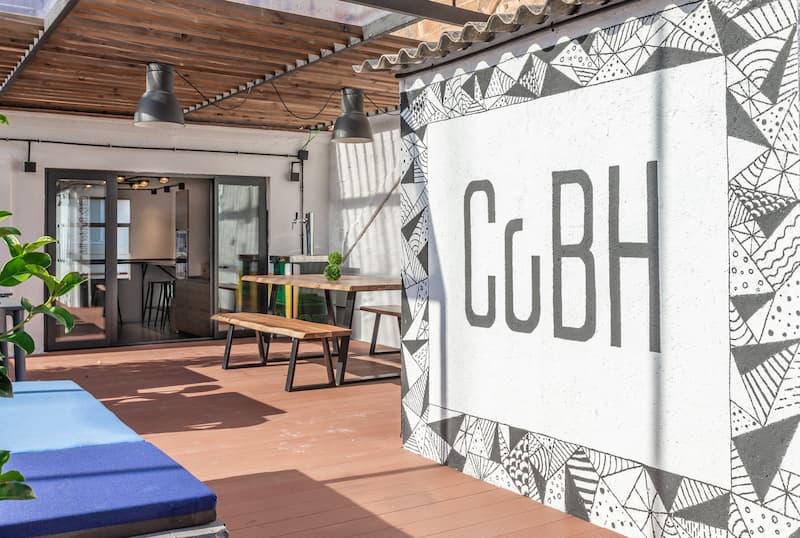 Terraza de #SagradaFamilia espacio de trabajo disponible